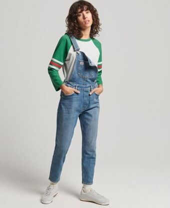 Slim taper dungarees