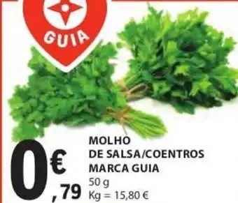 E.Leclerc Molho de Salsa/ Coentros Marca Guia 50g promoção