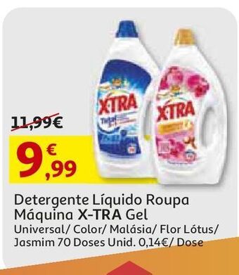 Det. roupa máq. líquido x-tra