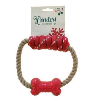 TiendAnimal Wonder christmas mordedor de corda para cães promoção
