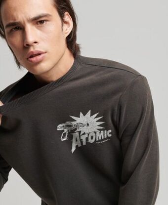 Superdry Vintage crossing line sweatshirt promoção