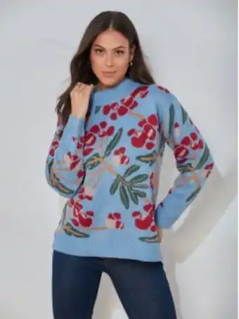 Venca Camisola manga comprida malha jacquard promoção