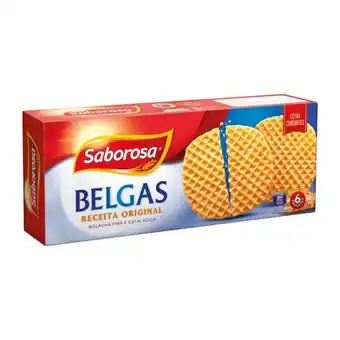 ALDI Saborosa bolachas belgas originais promoção