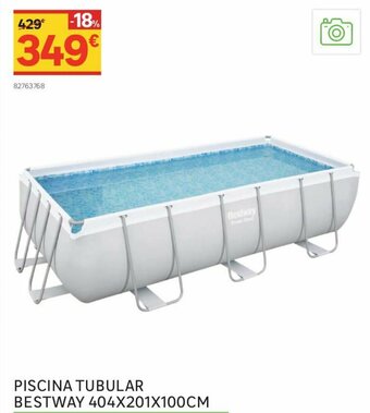 Leroy Merlin Piscina Tubular Bestway 404x201x100cm promoção
