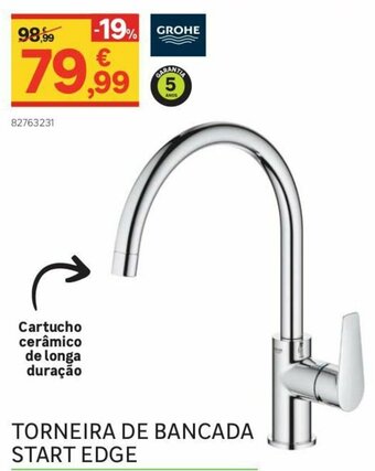 Leroy Merlin Torneira de Bancada Start Edge promoção