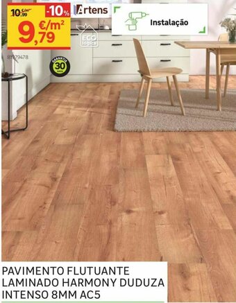Leroy Merlin Pavimento Flutuante Laminado Harmony Duduza Intenso 8mm AC5 promoção