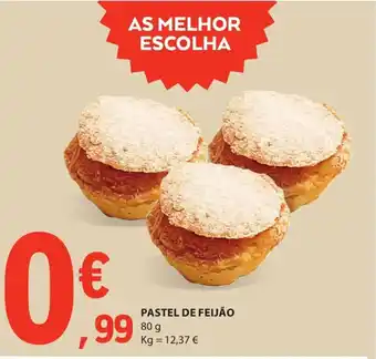 E.Leclerc Pastel de Feijão 80g promoção