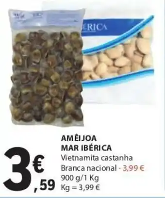 E.Leclerc Amêijoa Mar Ibérica 900g/1kg promoção