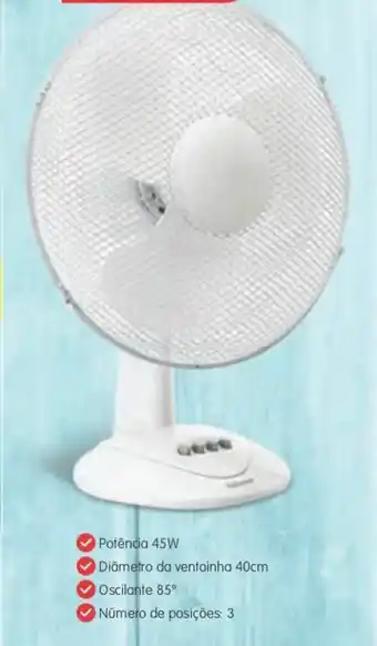 Minipreço Tristar Ventoinha de Mesa 40cm promoção