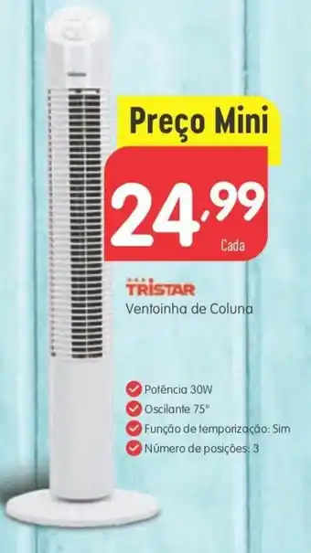 Minipreço Tristar Ventoinha de Coluna promoção