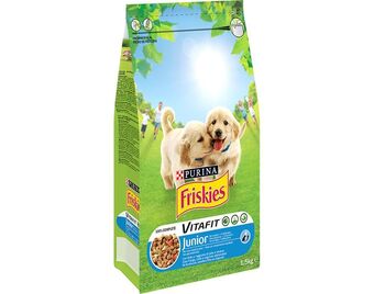 Auchan Ração cão junior friskies promoção