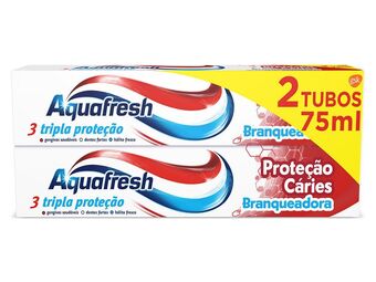 Auchan Pasta dentífrica aquafresh promoção