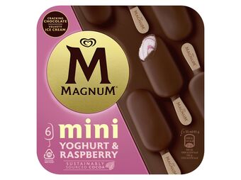 Auchan Gelado multipack magnum mini promoção