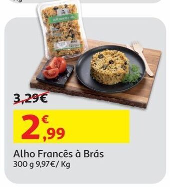 Auchan Alho francês à brás centralrest 300g promoção