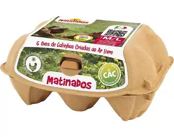 Auchan Ovos do campo matinados promoção