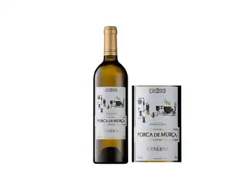 Auchan Vinho branco porca de murça promoção