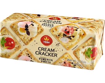Auchan Cream cracker vieira promoção