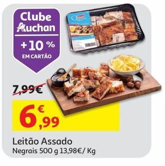 Auchan Leitão assado negrais 500 g promoção