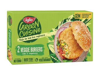 Auchan Hamburguers iglo green cuisine promoção