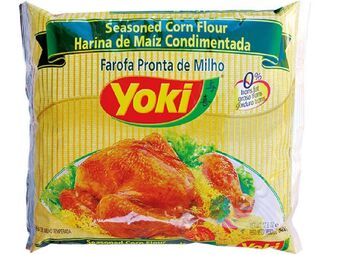 Auchan Farofa de milho yoki promoção