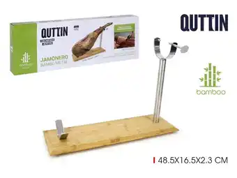 Auchan Suporte presunto bambu + metal quttin promoção