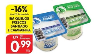 Minipreço Queijos santiago promoção