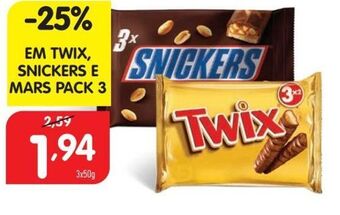Minipreço Chocolates twix promoção