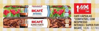 Cápsulas de café bicafé