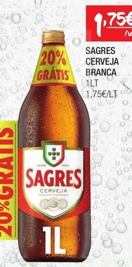 Spar Cerveja sagres promoção