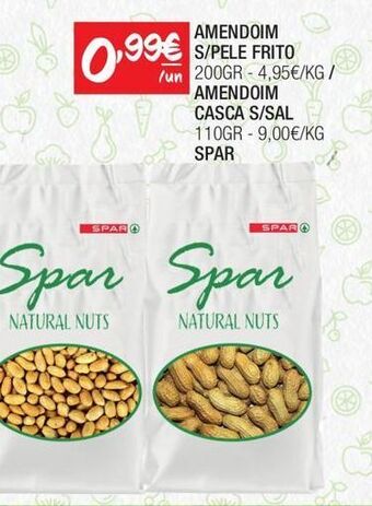 Spar Amendoim spar promoção