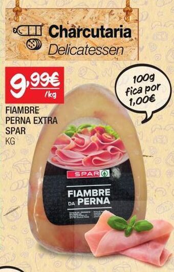 Spar Presunto spar promoção