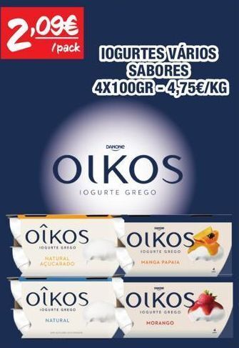 Spar Iogurte danone promoção