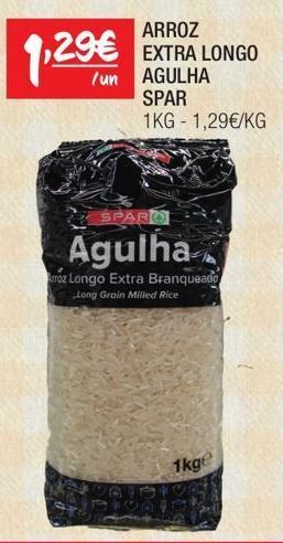 Spar Arroz spar promoção