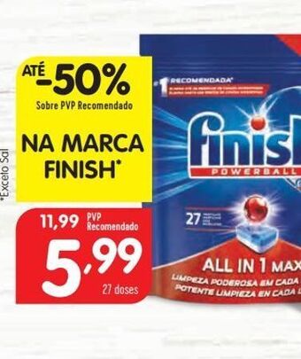 Minipreço Detergente em pó finish promoção