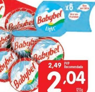 Minipreço Queijos babybel promoção