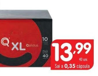 Minipreço Cápsulas de café delta q promoção
