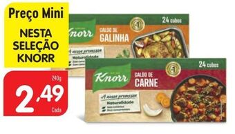 Minipreço Caldo knorr promoção
