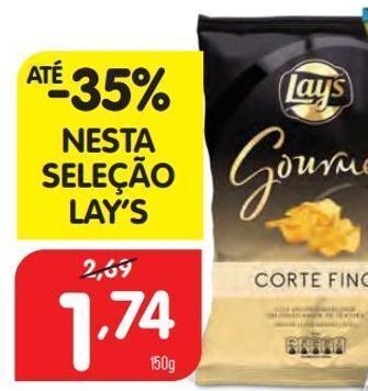 Minipreço Salgadinhos lay's promoção