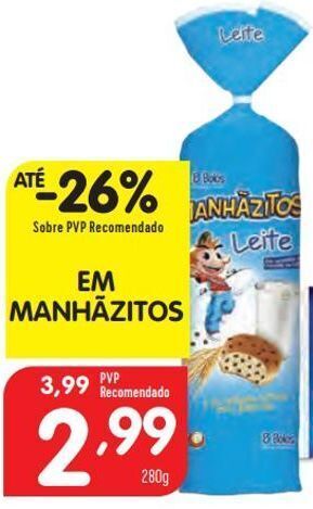 Minipreço Biscoitos manhãzitos promoção