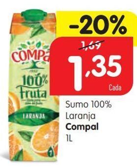 Minipreço Sumo compal promoção