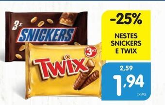 Minipreço Chocolates twix promoção