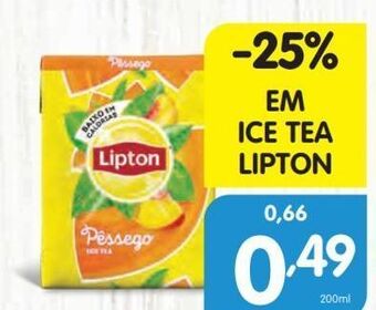 Minipreço Chá gelado lipton promoção