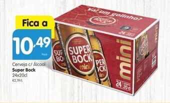 Minipreço Cerveja super bock promoção