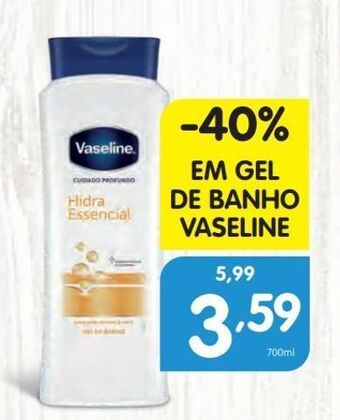 Minipreço Gel de banho vaseline promoção