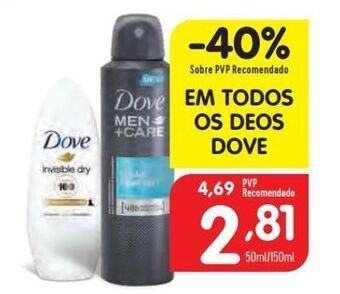 Minipreço Desodorizante dove promoção