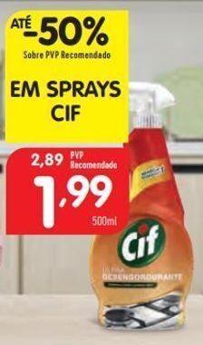 Minipreço Limpadores cif promoção