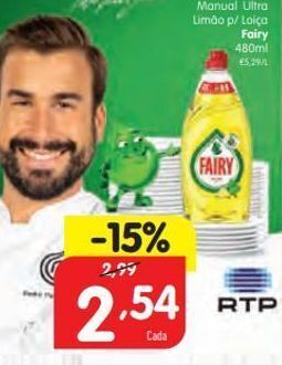 Minipreço Detergente lavalouça fairy promoção