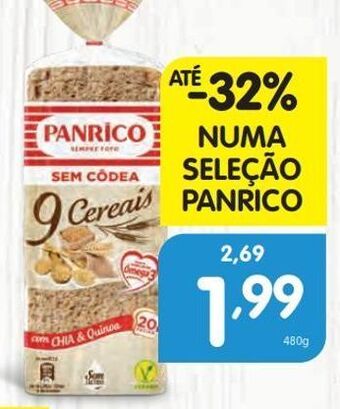 Minipreço Pão sem casca panrico promoção