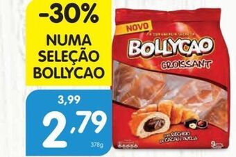 Minipreço Pão doce com chocolate bollycao promoção
