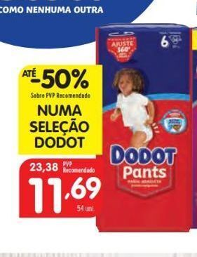 Minipreço Fraldas dodot promoção